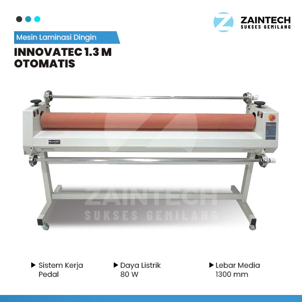Serupa Mesin Laminasi Dingin INNOVATEC 1,3 M Otomatis